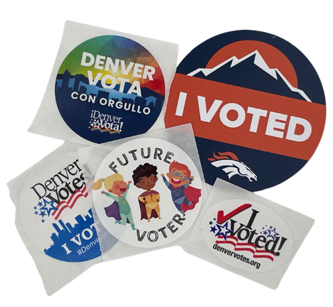 Colorado I Voted Sticker