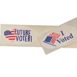 Virginia I voted sticker