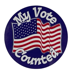 Oregon I voted sticker