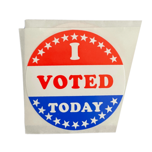 Indiana I Voted Sticker